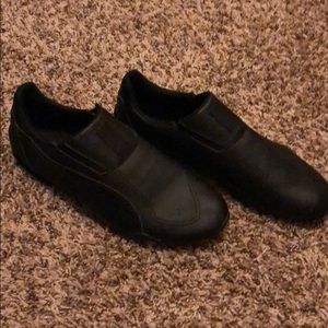 Black Puma shoes